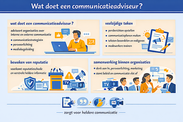 Wat doet een communicatieadviseur
